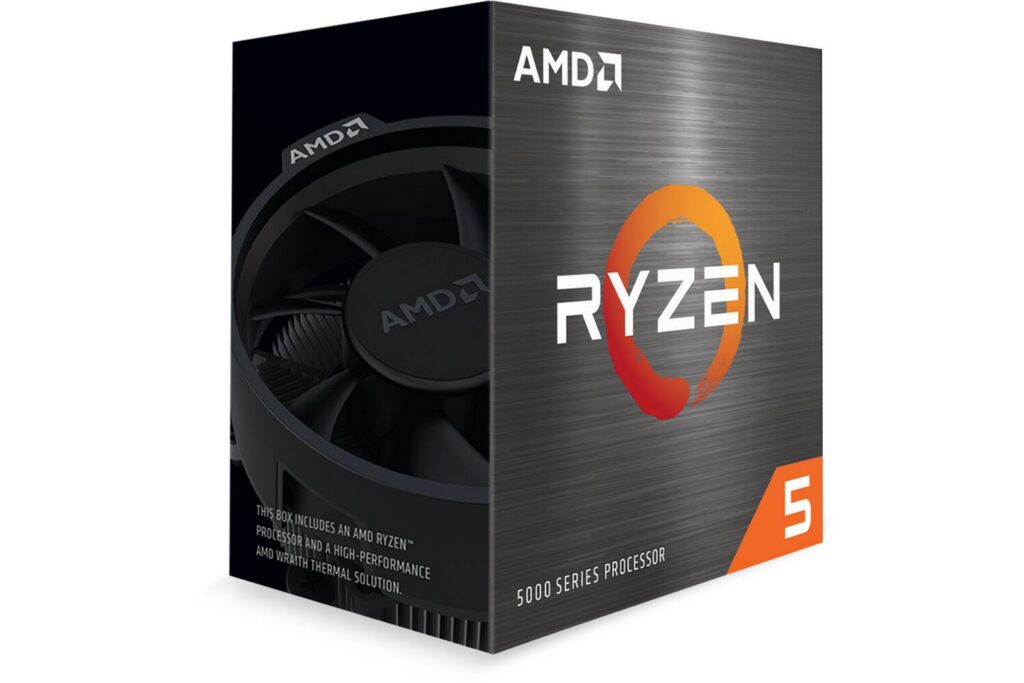 CPU AMD Ryzen 5 5500 (6 Nhân / 12 Luồng | 4,2 GHz | 16MB Cache| PCIe 3.0)