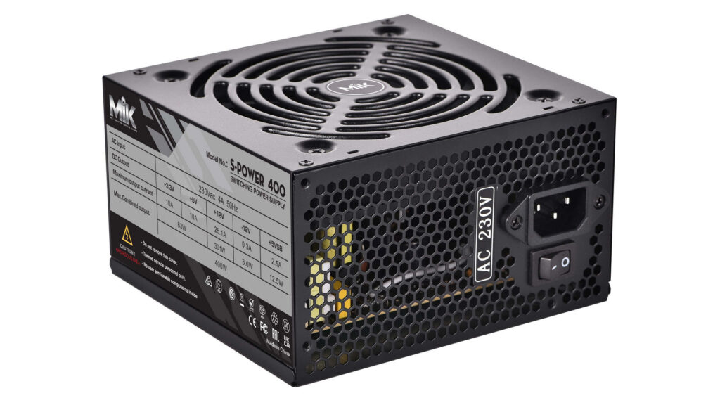 Nguồn MIK S-Power 400 (400W | Non-modular) 6 Nguồn MIK S-Power 400 (400W | Non-modular)