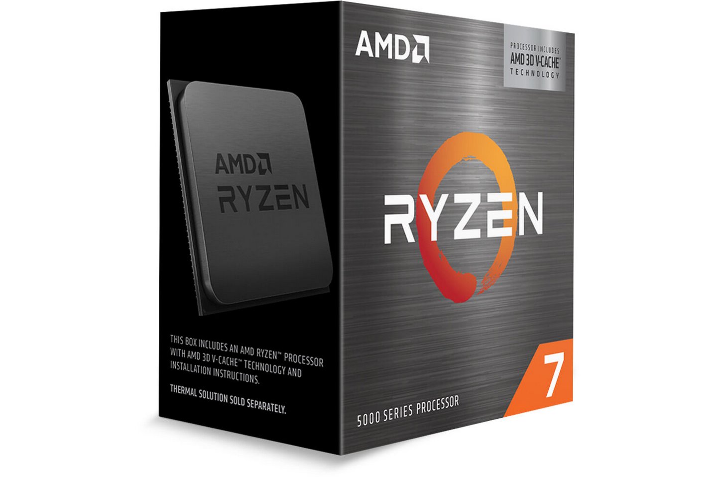 CPU AMD Ryzen 7 5800X3D (8 Nhân / 16 Luồng | 4,5 GHz | 96MB Cache| PCIe 4.0)