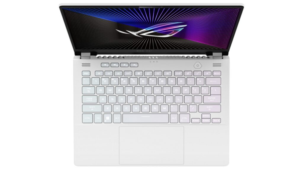 Laptop ASUS ROG Zephyrus G14 GA402RK-L8072W (Ryzen 9 6900HS | RX 6800S 8GB | RAM 32GB | SSD 1TB | 14" WQXGA | Win11 | Trắng)