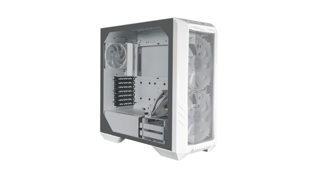 Vỏ Case Cooler Master HAF 500 White (Mid Tower | Kính)