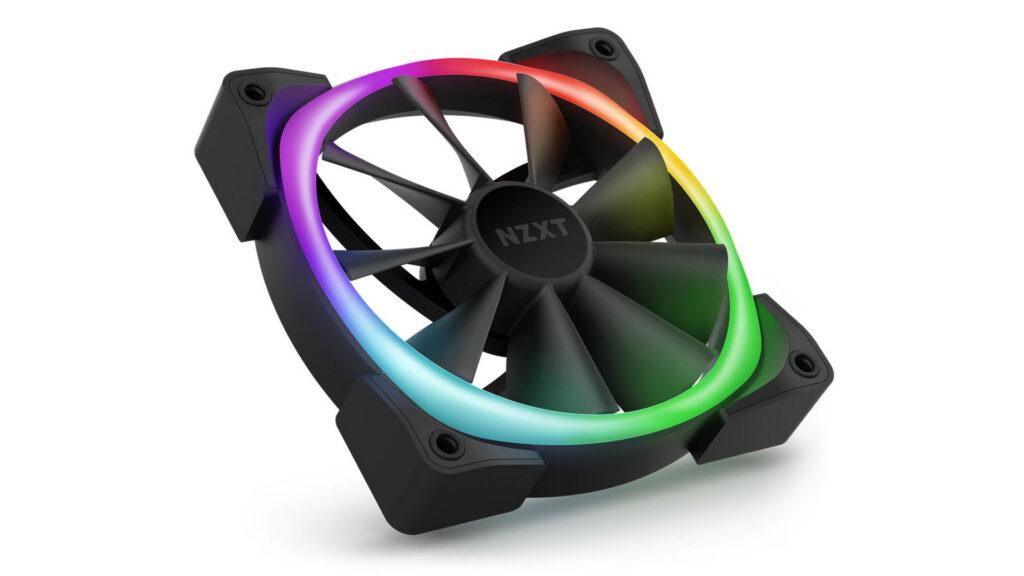 Quạt tản nhiệt Case NZXT AER RGB 2 (120mm | Cánh Đen) 8 Quạt tản nhiệt Case NZXT AER RGB 2 (120mm | Cánh Đen)