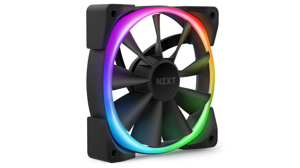 Quạt tản nhiệt Case NZXT AER RGB 2 (120mm | Cánh Đen) 7 Quạt tản nhiệt Case NZXT AER RGB 2 (120mm | Cánh Đen)