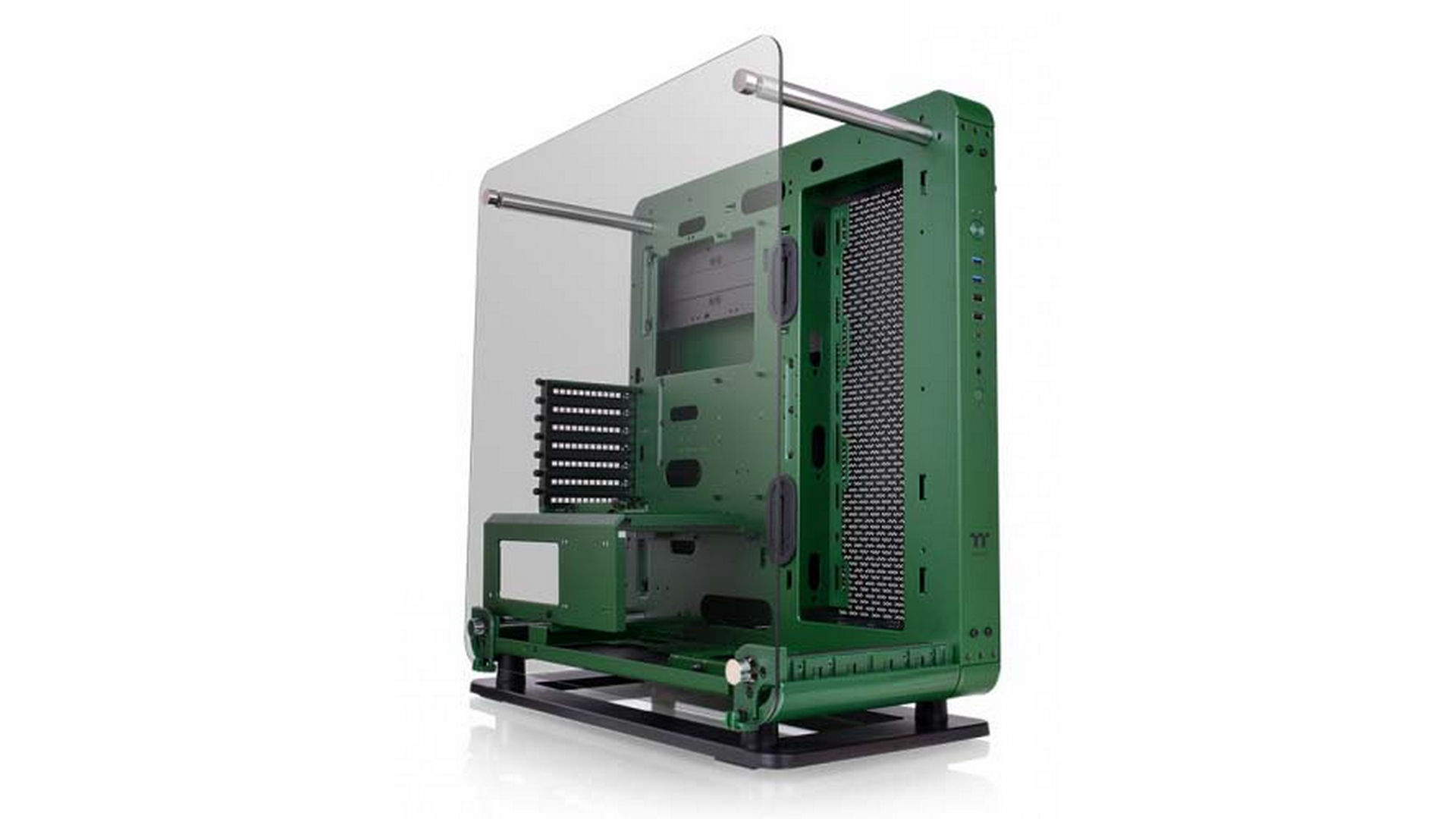 Vỏ case Thermaltake Core P6 Tempered Glass Racing Green