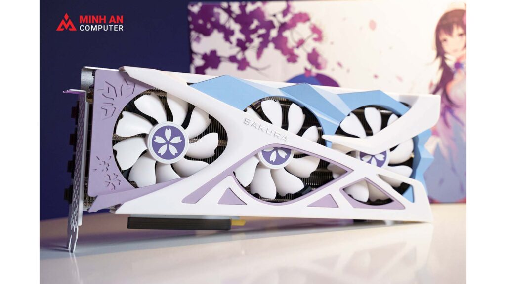 Card màn hình YESTON GeForce RTX 3080 Sakura 10GB GDDR6X 12 Card màn hình YESTON GeForce RTX 3080 Sakura 10GB GDDR6X