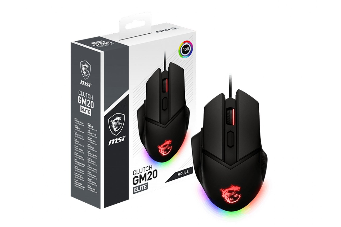Chuột MSI Clutch GM20 Elite