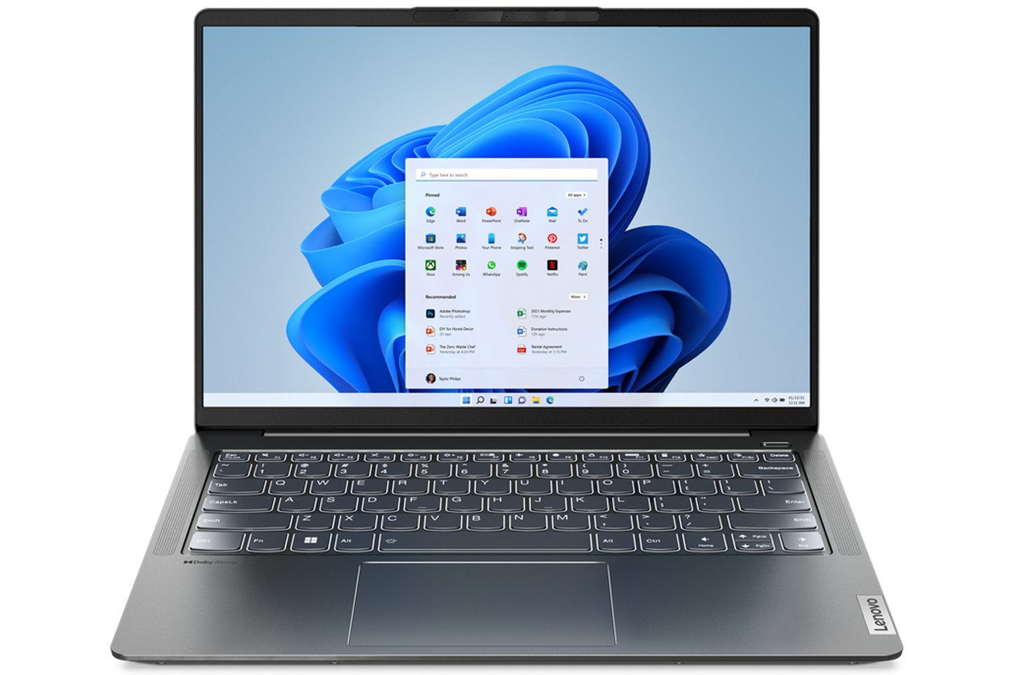 Laptop Lenovo IdeaPad 5 Pro 14IAP7 82SH002TVN (i5-1240P | RAM 16GB | SSD 512GB | 14"-2.8K | Iris Xe | Win11 | Storm Grey)