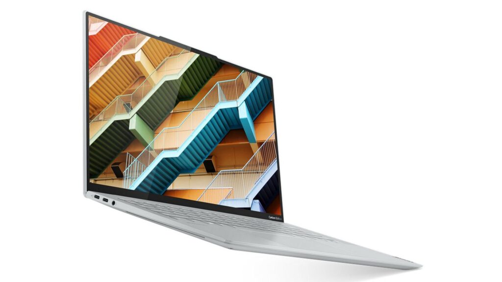 Laptop Lenovo Yoga Slim 7 Carbon 14ACN6 82L0005BVN (Ryzen 7-5800U | RAM 16GB | SSD 1TB | MX450 2GB | OLED 14"-2.8K | Win11 | Xám)