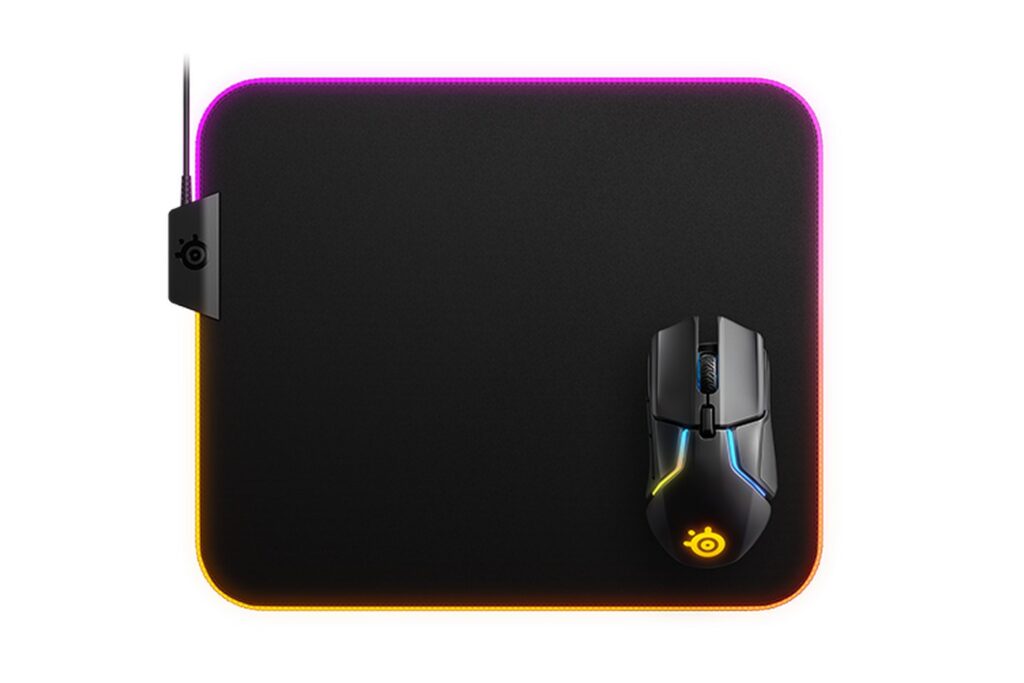 Pad Chuột Steelseries QcK Prism Cloth - M (RGB | Vải | 320x270x4mm) 3 Pad Chuột Steelseries QcK Prism Cloth - M (RGB | Vải | 320x270x4mm)