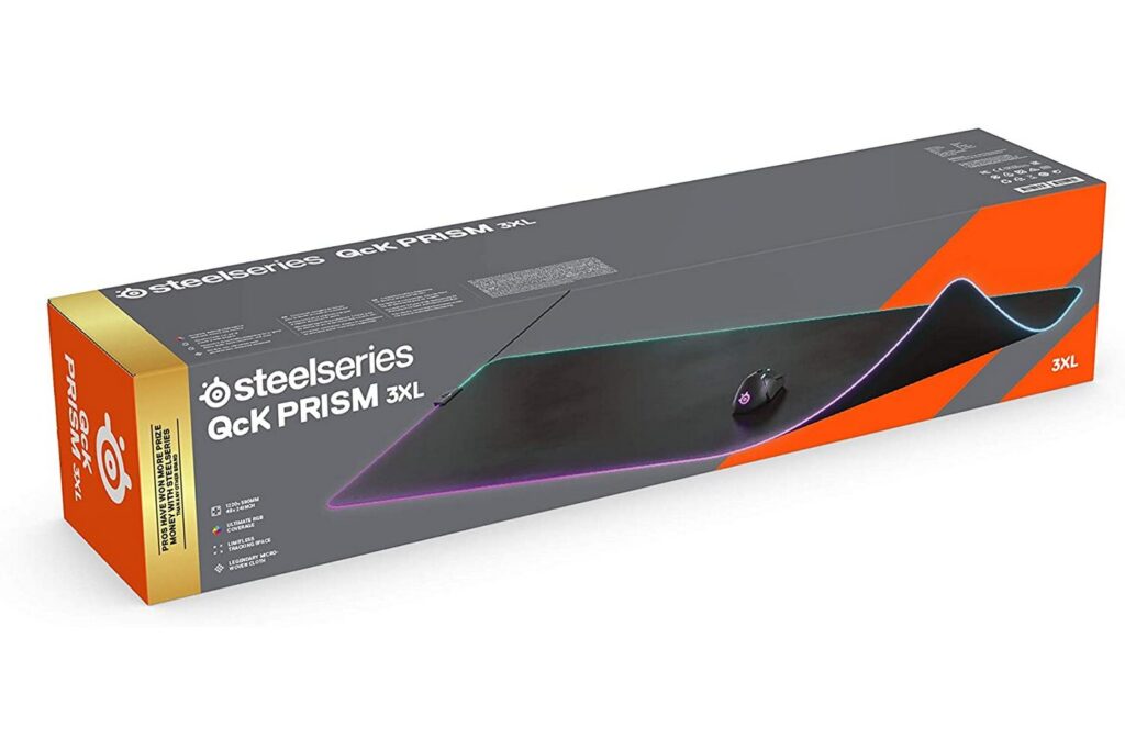 Pad Chuột Steelseries QcK Prism Cloth - 3XL (RGB | Vải | 1220x590x4mm)