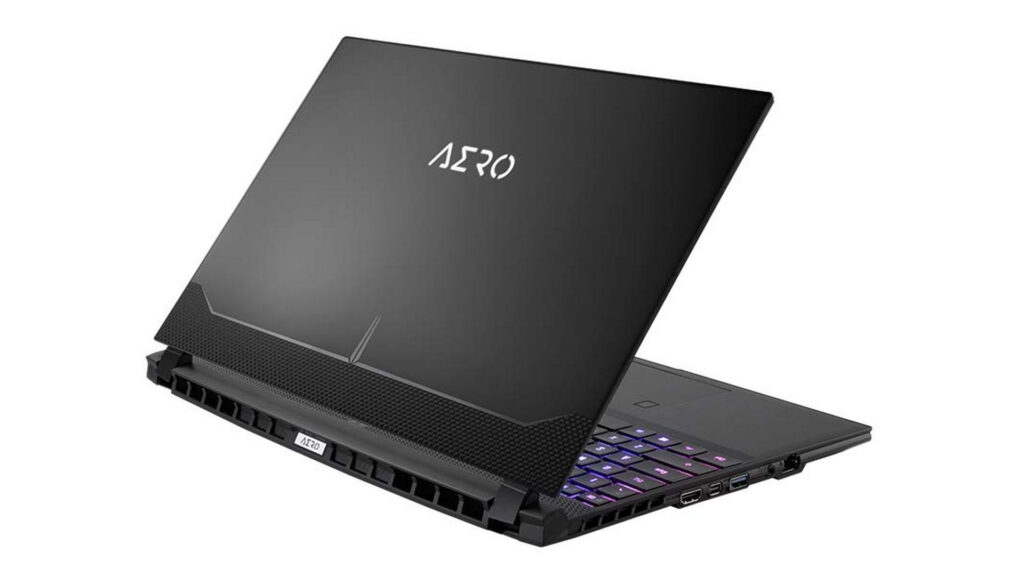 Laptop GIGABYTE AERO 15 OLED KD 72S1623GO (i7-11800H | RTX 3060 6GB | 15.6" UHD AMOLED | 16GB DDR4 | SSD 512GB | Win 11 | Black)