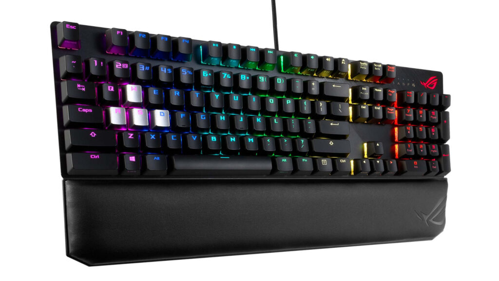 Bàn phím cơ Asus ROG Strix Scope NX Deluxe - ROG NX Blue Switch 7 Bàn phím cơ Asus ROG Strix Scope NX Deluxe - ROG NX Blue Switch