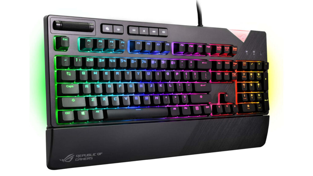Bàn phím cơ Asus ROG Strix Flare - Cherry MX Blue Switch 9 Bàn phím cơ Asus ROG Strix Flare - Cherry MX Blue Switch
