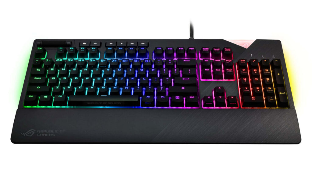 Bàn phím cơ Asus ROG Strix Flare - Cherry MX Blue Switch 8 Bàn phím cơ Asus ROG Strix Flare - Cherry MX Blue Switch