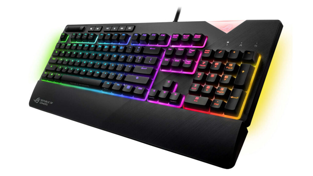 Bàn phím cơ Asus ROG Strix Flare - Cherry MX Blue Switch 7 Bàn phím cơ Asus ROG Strix Flare - Cherry MX Blue Switch