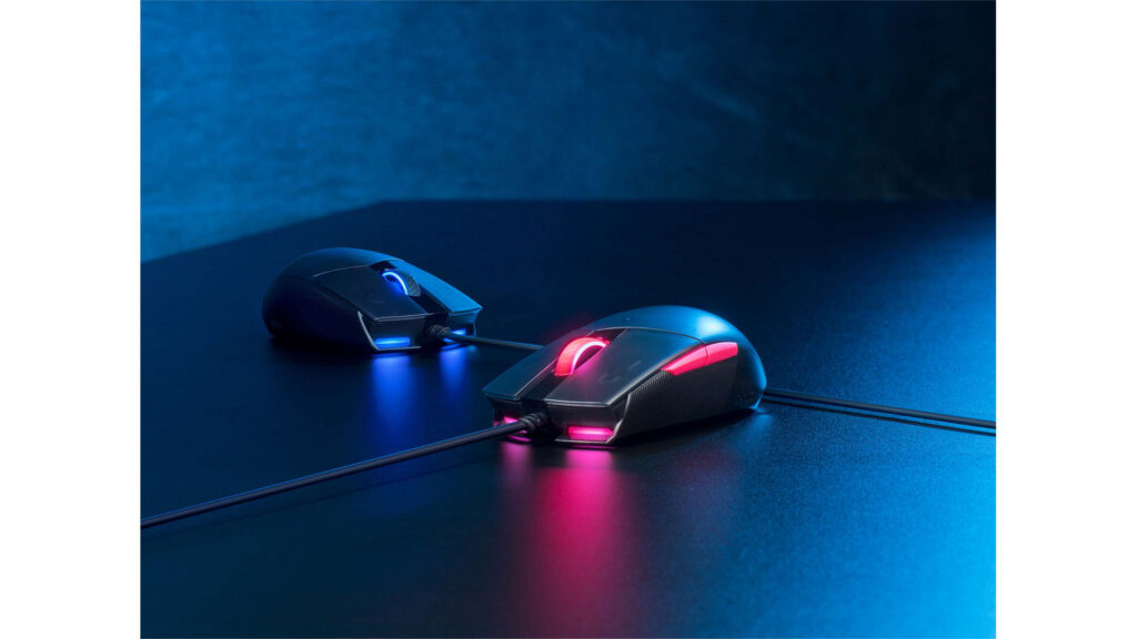 Chuột máy tính Asus ROG Strix Impact II Electro Punk