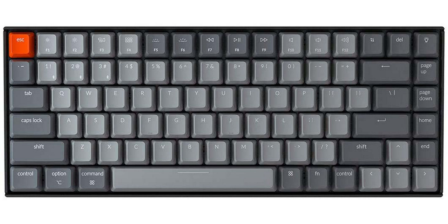 Bàn phím cơ Keychron K2v2 - Gateron Blue Switch (LED đơn)