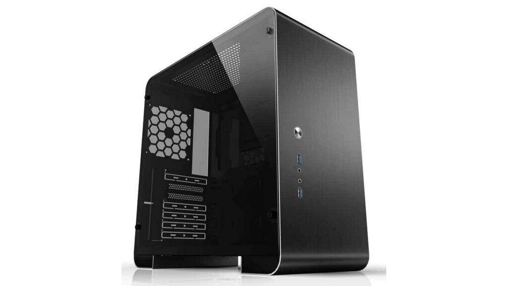 Vỏ Case JONSBO U4 Plus Black (Mid Tower | Kính | Đen)