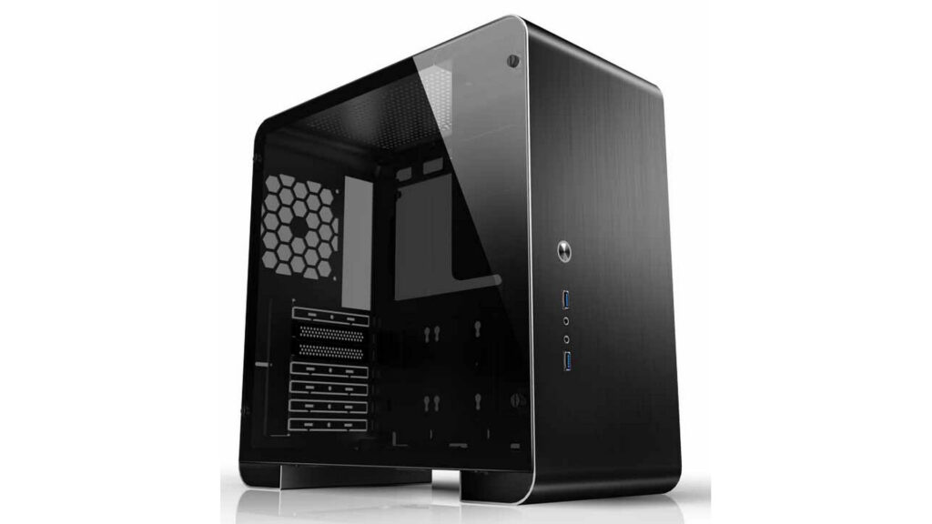 Vỏ Case JONSBO U4 Plus Black (Mid Tower | Kính | Đen)
