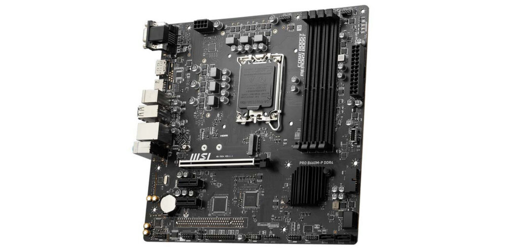 Mainboard MSI PRO B660M-P DDR4 (LGA1700 | 4 Khe RAM | M-ATX) 7 Mainboard MSI PRO B660M-P DDR4 (LGA1700 | 4 Khe RAM | M-ATX)
