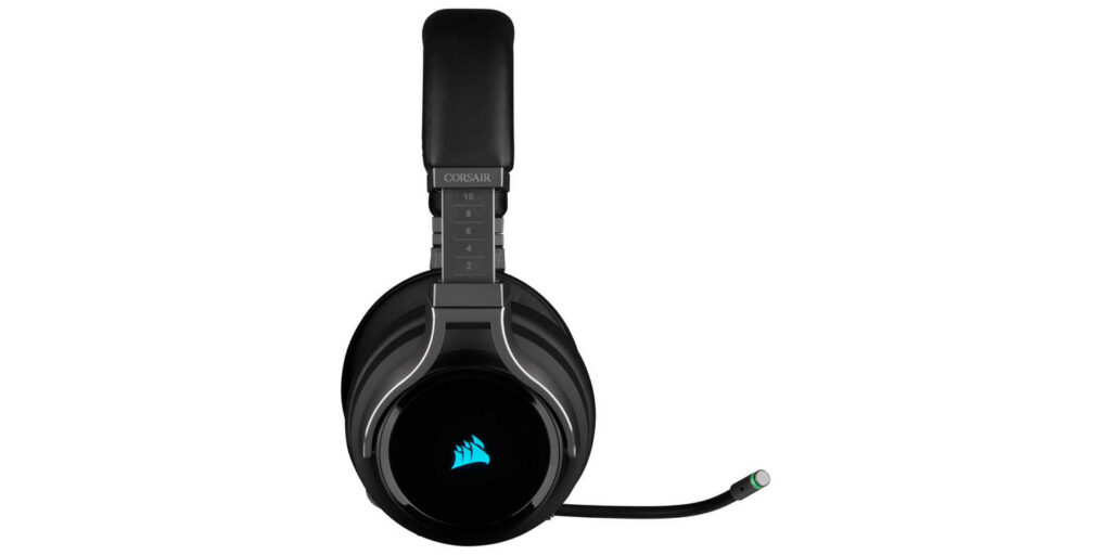 Tai nghe không dây Corsair Virtuoso RGB Wireless High-Fidelity (CA-9011185-AP | Carbon)