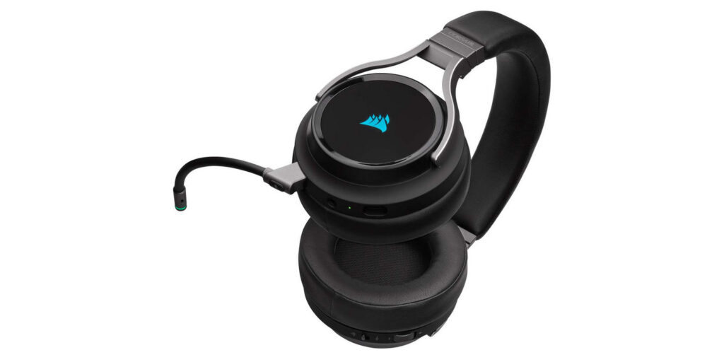Tai nghe không dây Corsair Virtuoso RGB Wireless High-Fidelity (CA-9011185-AP | Carbon)