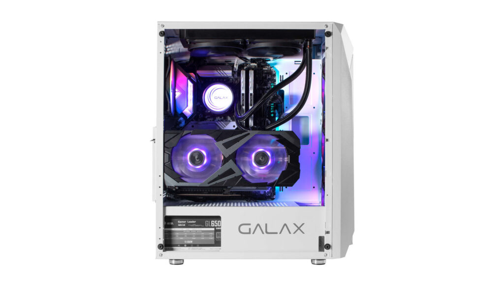 Vỏ case Galax Revolution 05 ARGB ( Trắng | Kèm bộ Fan ) 15 Vỏ case Galax Revolution 05 ARGB ( Trắng | Kèm bộ Fan )