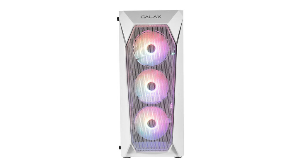 Vỏ case Galax Revolution 05 ARGB ( Trắng | Kèm bộ Fan ) 13 Vỏ case Galax Revolution 05 ARGB ( Trắng | Kèm bộ Fan )