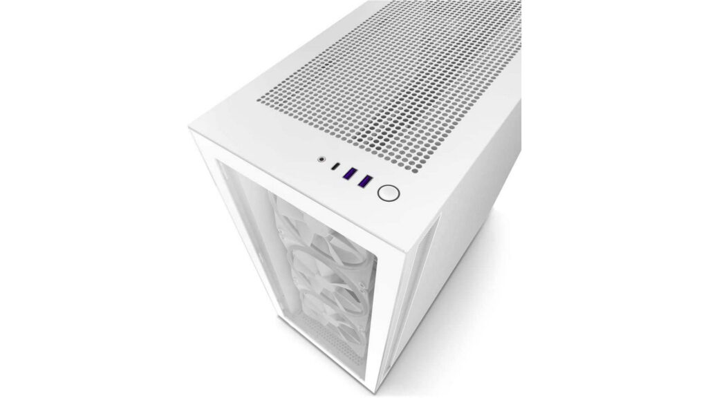 Vỏ case NZXT H7 Elite White