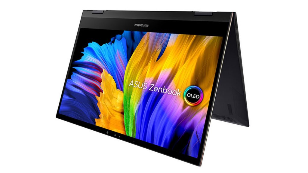 Laptop ASUS ZenBook Flip S UX371EA-HL725WS (i7-1165G7 | RAM 16GB | SSD 1TB | 13.3-OLED-4K | Touch | Win11 | Office | Đen)