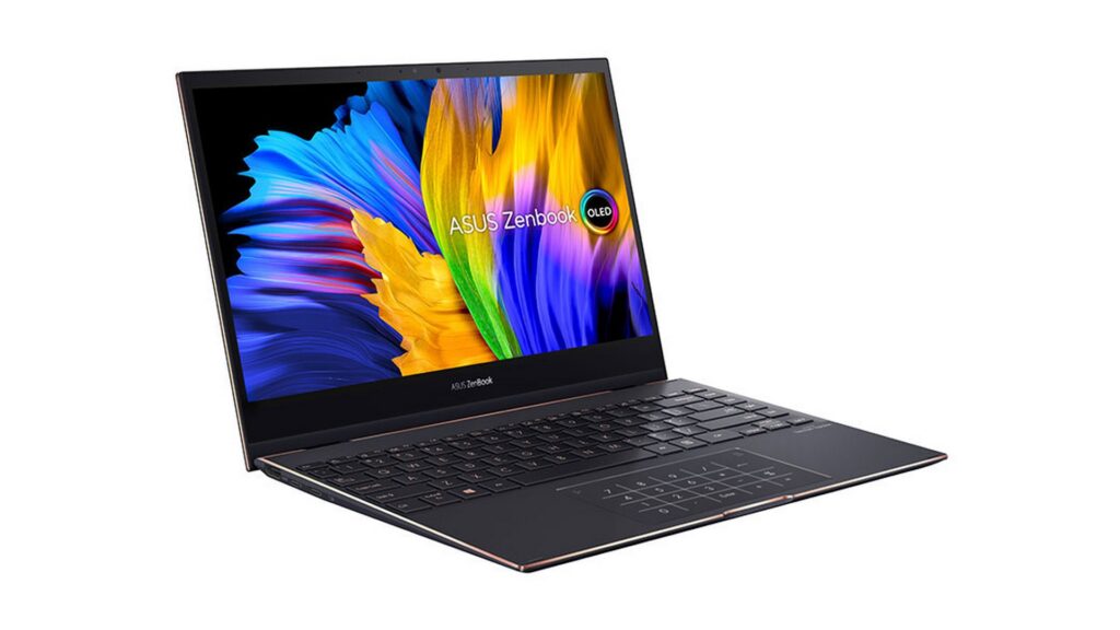 Laptop ASUS ZenBook Flip S UX371EA-HL725WS (i7-1165G7 | RAM 16GB | SSD 1TB | 13.3-OLED-4K | Touch | Win11 | Office | Đen)