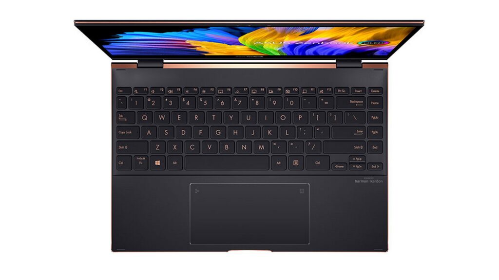 Laptop ASUS ZenBook Flip S UX371EA-HL725WS (i7-1165G7 | RAM 16GB | SSD 1TB | 13.3-OLED-4K | Touch | Win11 | Office | Đen)