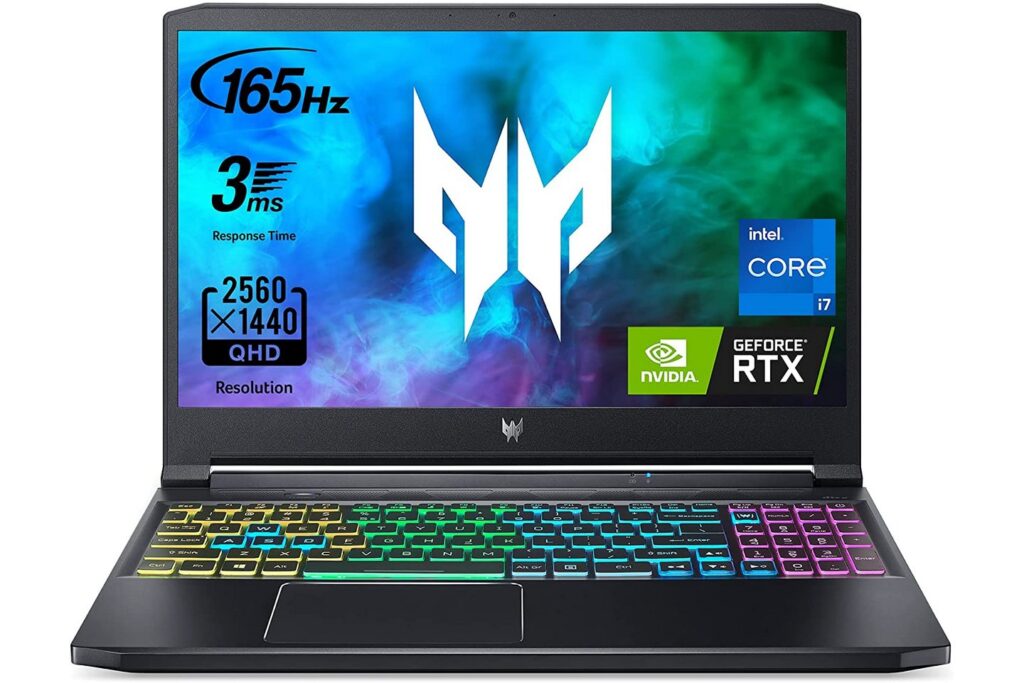 Laptop Acer Predator Triton 300 PT315-53-77CV NH.QDQSV.002 (i7-11800H | RAM 16GB | SSD 512GB | RTX-3060-6GB | 15.6-2K | Win11 | Đen)