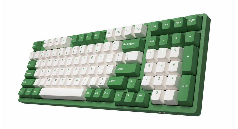 Bàn Phím Cơ AKKO 3098 DS Matcha Red Bean (Gateron Cap V2)