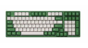 Bàn Phím Cơ AKKO 3098 DS Matcha Red Bean (Gateron Cap V2)