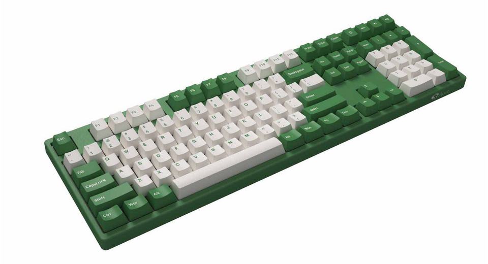 Bàn Phím Cơ AKKO 3108 V2 DS Matcha Red Bean (Akko Blue Switch V2)