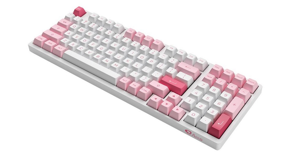 Bàn Phím Cơ AKKO 3098B Multi-modes Prunus Lannesiana (AKKO CS Switch Jelly Pink)