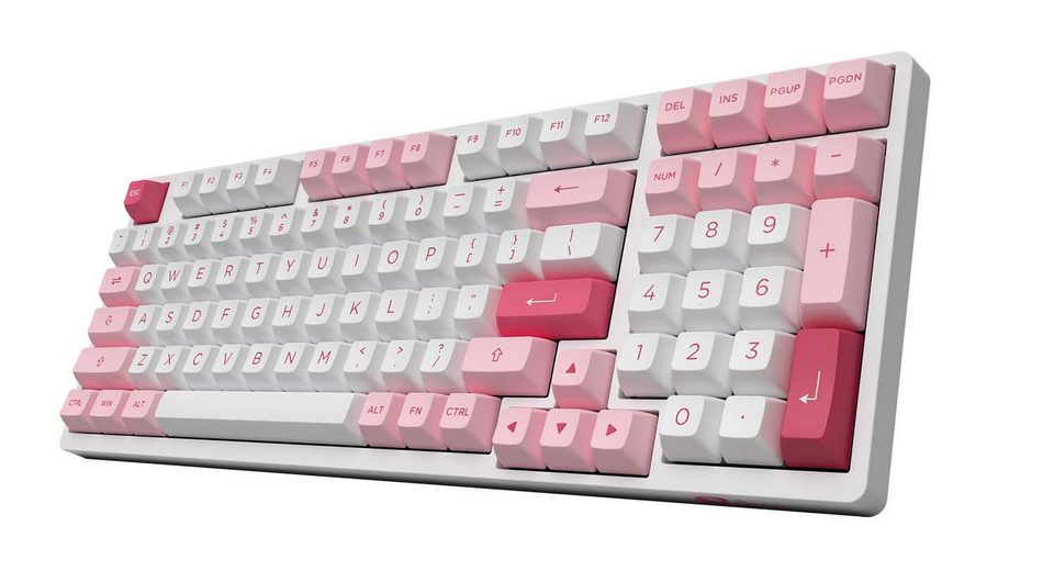 Bàn Phím Cơ AKKO 3098B Multi-modes Prunus Lannesiana (AKKO CS Switch Jelly Pink)