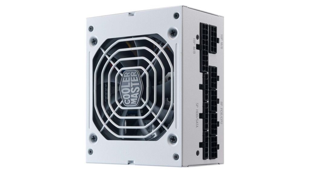 Nguồn Cooler Master V850 SFX Gold White Edition (850W | 80 Plus Gold | Full-modular)