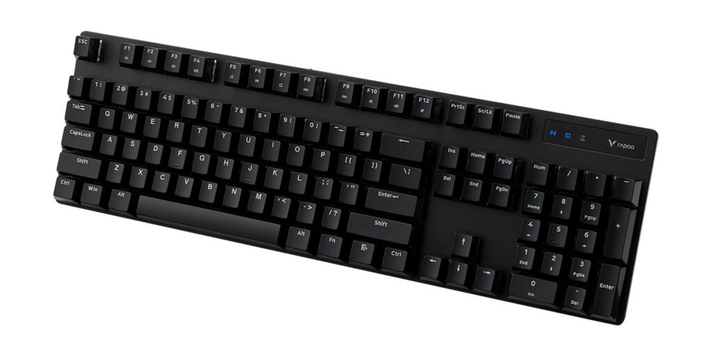 Bàn phím cơ Rapoo V500 Pro Wireless (Blue Switch | Black) 8 Bàn phím cơ Rapoo V500 Pro Wireless (Blue Switch | Black)