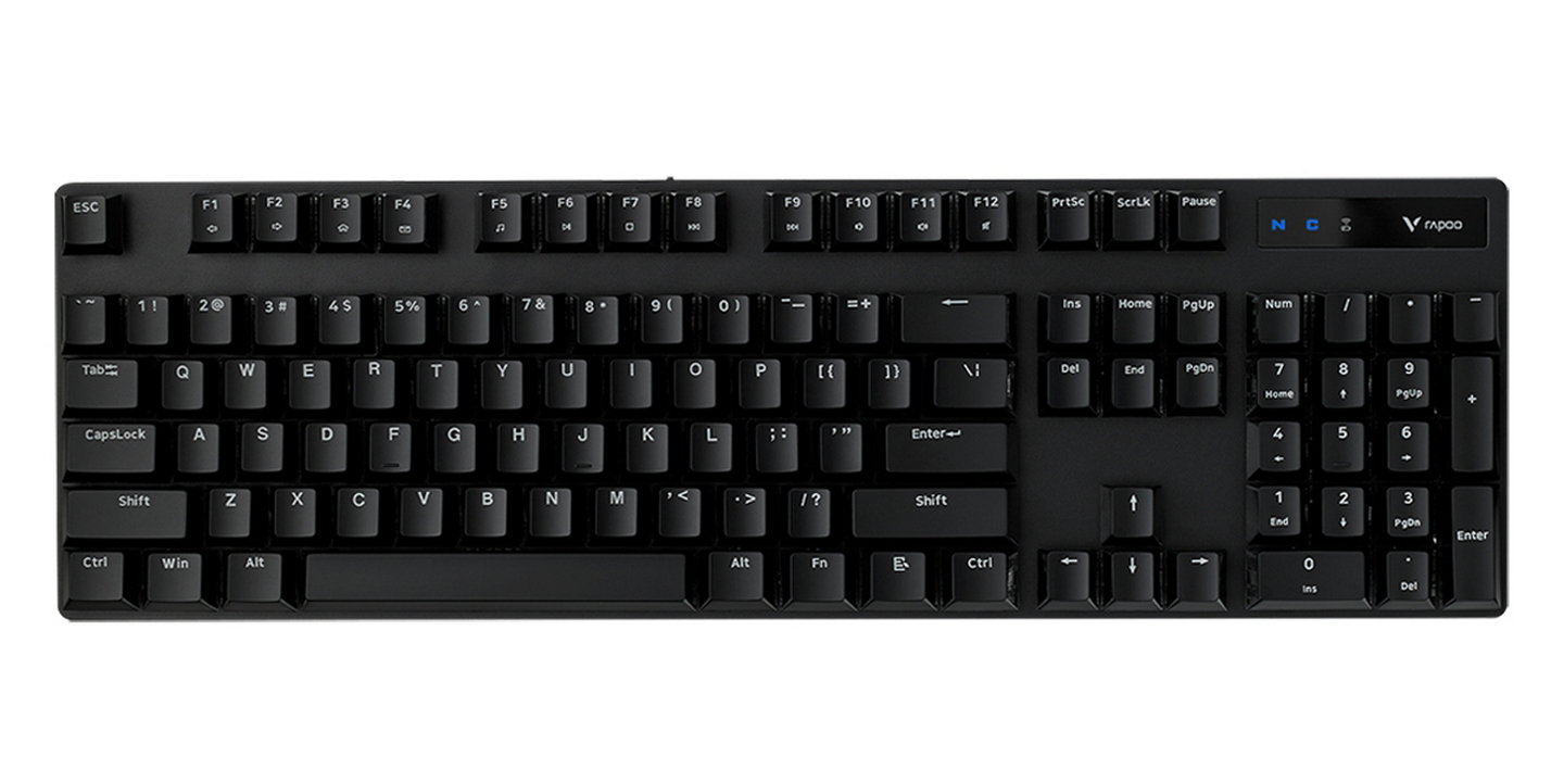 Bàn phím cơ Rapoo V500 Pro Wireless (Blue Switch | Black)