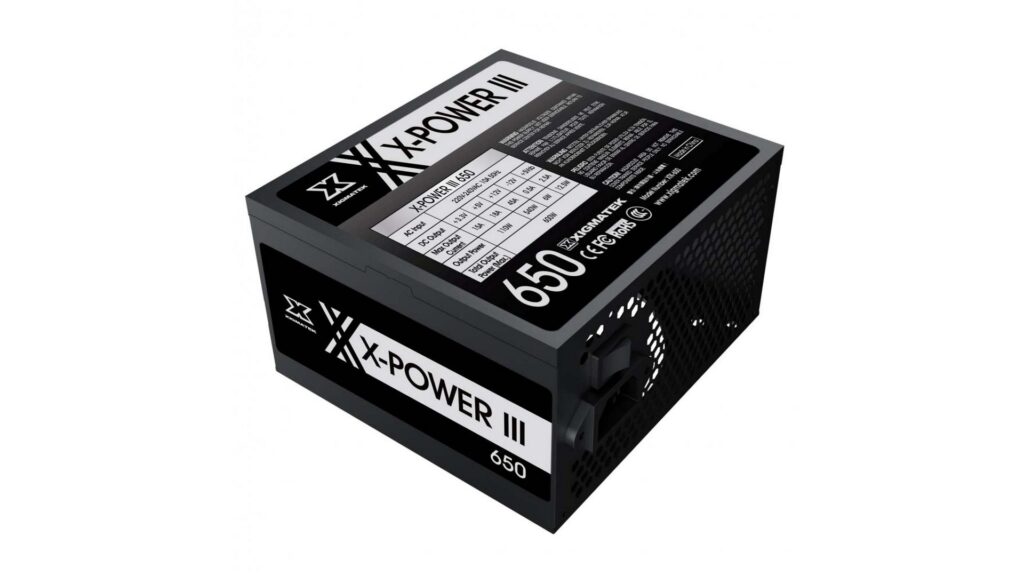 Nguồn máy tính Xigmatek X-POWER III 650 (600W | Non-Modular) 15 Nguồn máy tính Xigmatek X-POWER III 650 (600W | Non-Modular)