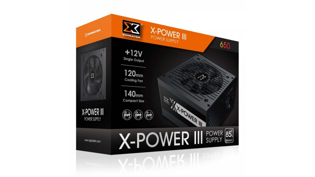 Nguồn máy tính Xigmatek X-POWER III 650 (600W | Non-Modular) 14 Nguồn máy tính Xigmatek X-POWER III 650 (600W | Non-Modular)