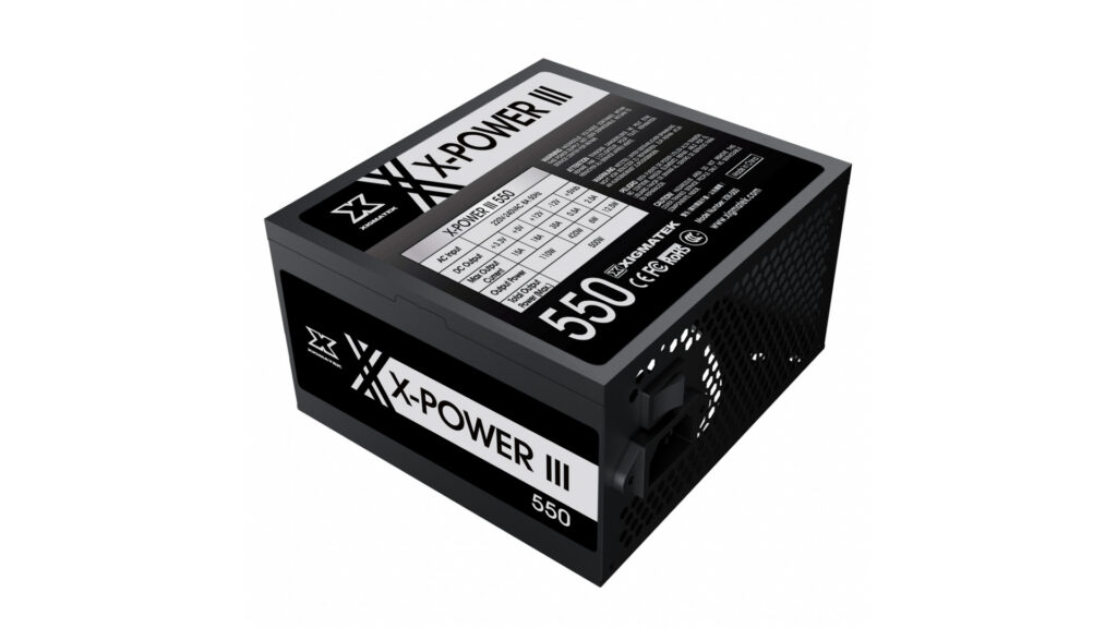 Nguồn máy tính Xigmatek X-POWER III 550 (500W | Non-Modular)