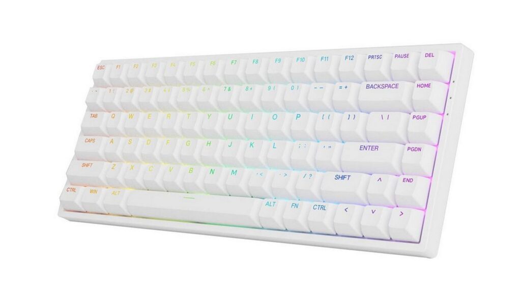 Bàn Phím Cơ AKKO 3084v2 RGB White (AKKO CS Jelly Purple Switch) 7 Bàn Phím Cơ AKKO 3084v2 RGB White (AKKO CS Jelly Purple Switch)