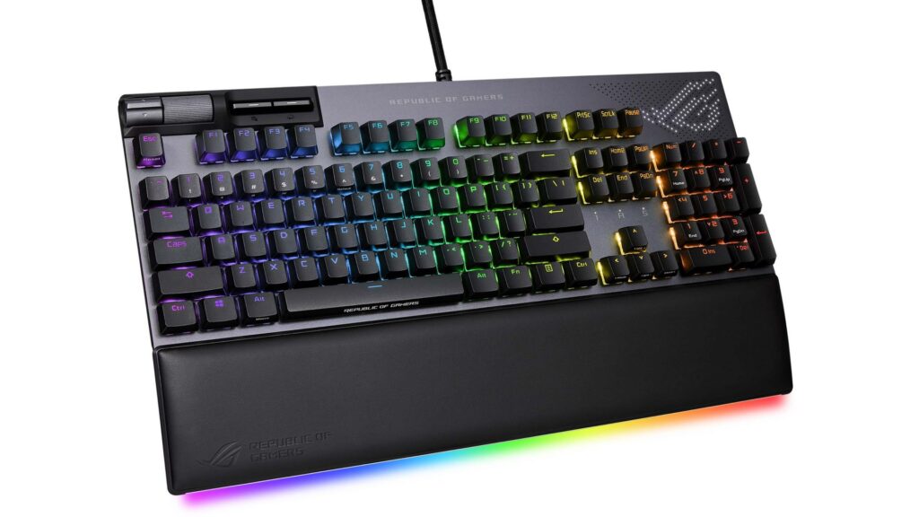 Bàn phím cơ Asus ROG Strix Flare II Animate - ROG NX Red Switch 12 Bàn phím cơ Asus ROG Strix Flare II Animate - ROG NX Red Switch