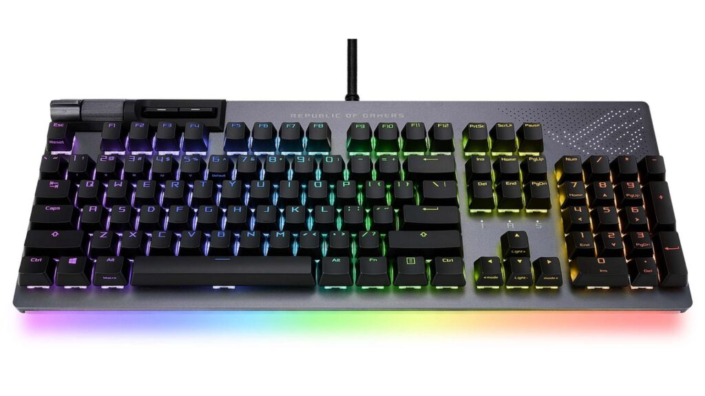 Bàn phím cơ Asus ROG Strix Flare II Animate - ROG NX Red Switch 15 Bàn phím cơ Asus ROG Strix Flare II Animate - ROG NX Red Switch