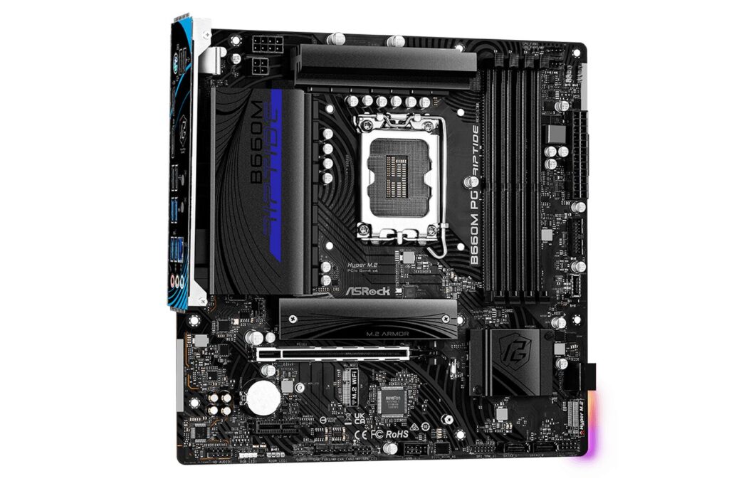 Mainboard ASRock B660M PG Riptide (LGA1700 | 4 Khe RAM DDR4)