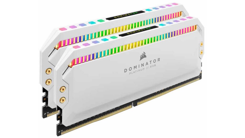 RAM Corsair Dominator Platinum White RGB 32GB (2x16G | DDR4 | 3200MHz | CMT32GX4M2E3200C16W)