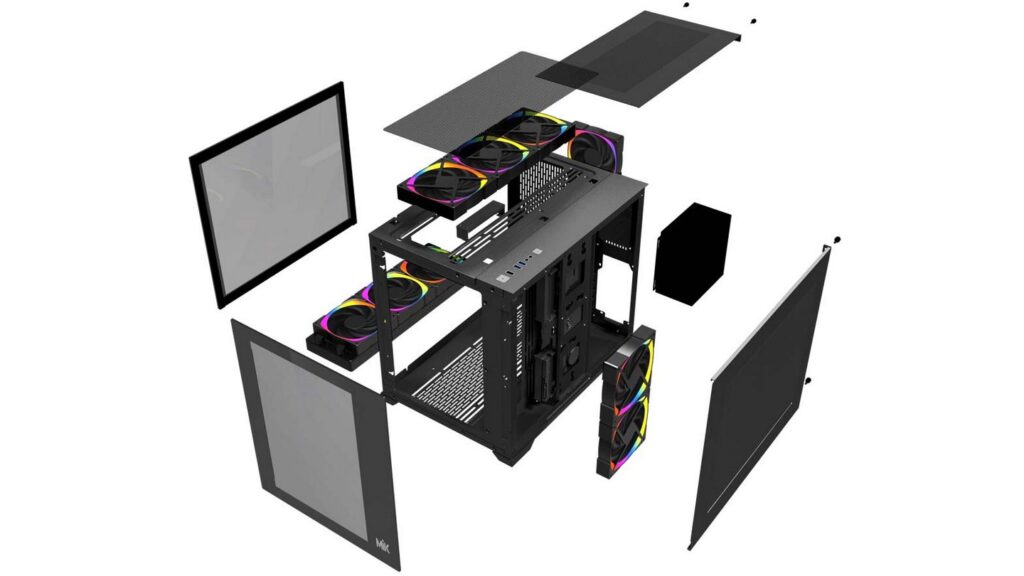 Vỏ Case Mik LV12 Black 6 Vỏ Case Mik LV12 Black